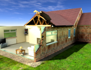 Yhelln project cutaway bungalow image